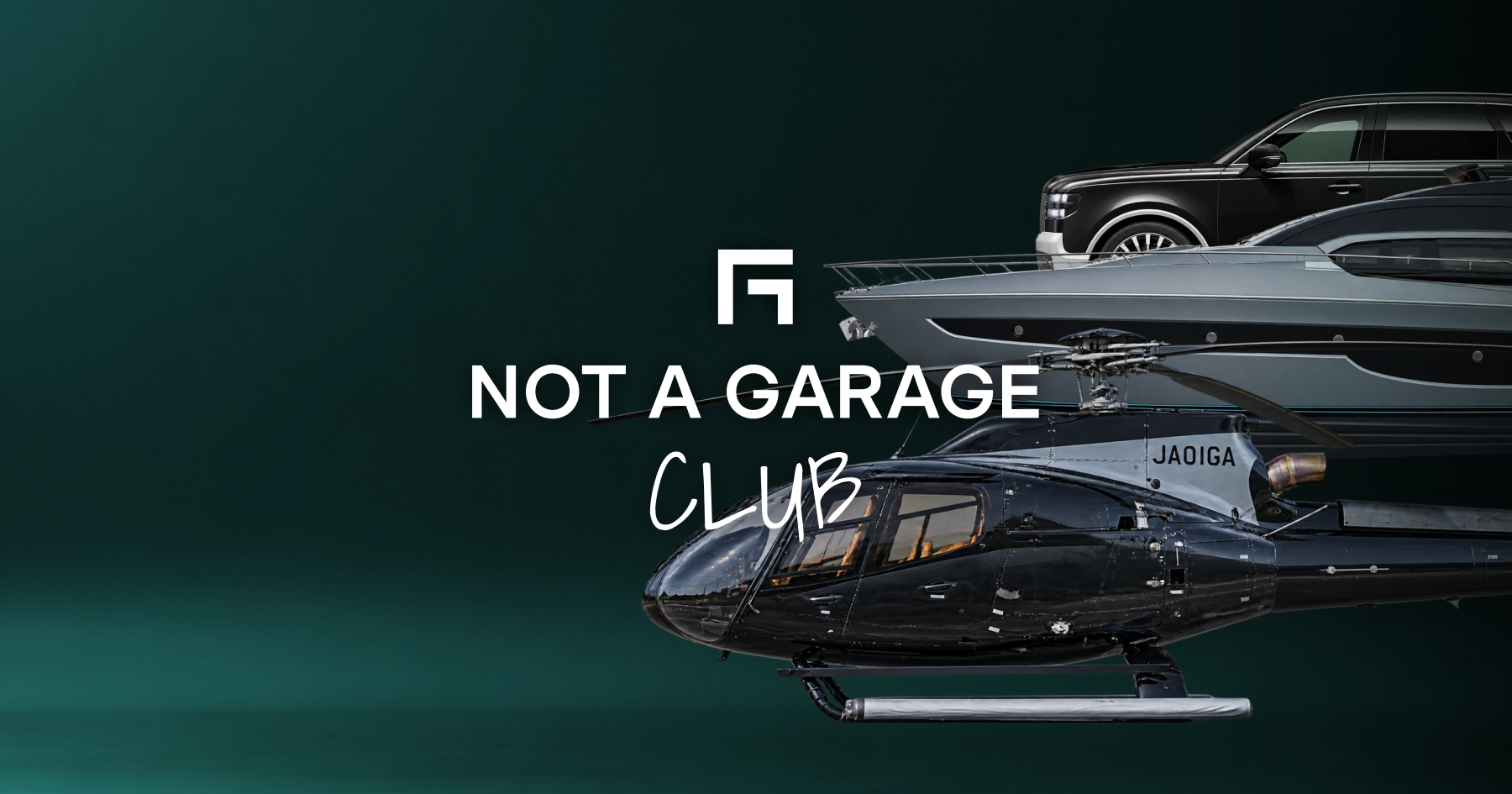 NOT A GARAGE、月額19.8万円で陸・海・空のモビリティが使い放題のサブスクプラン「NOT A GARAGE CLUB」を始動