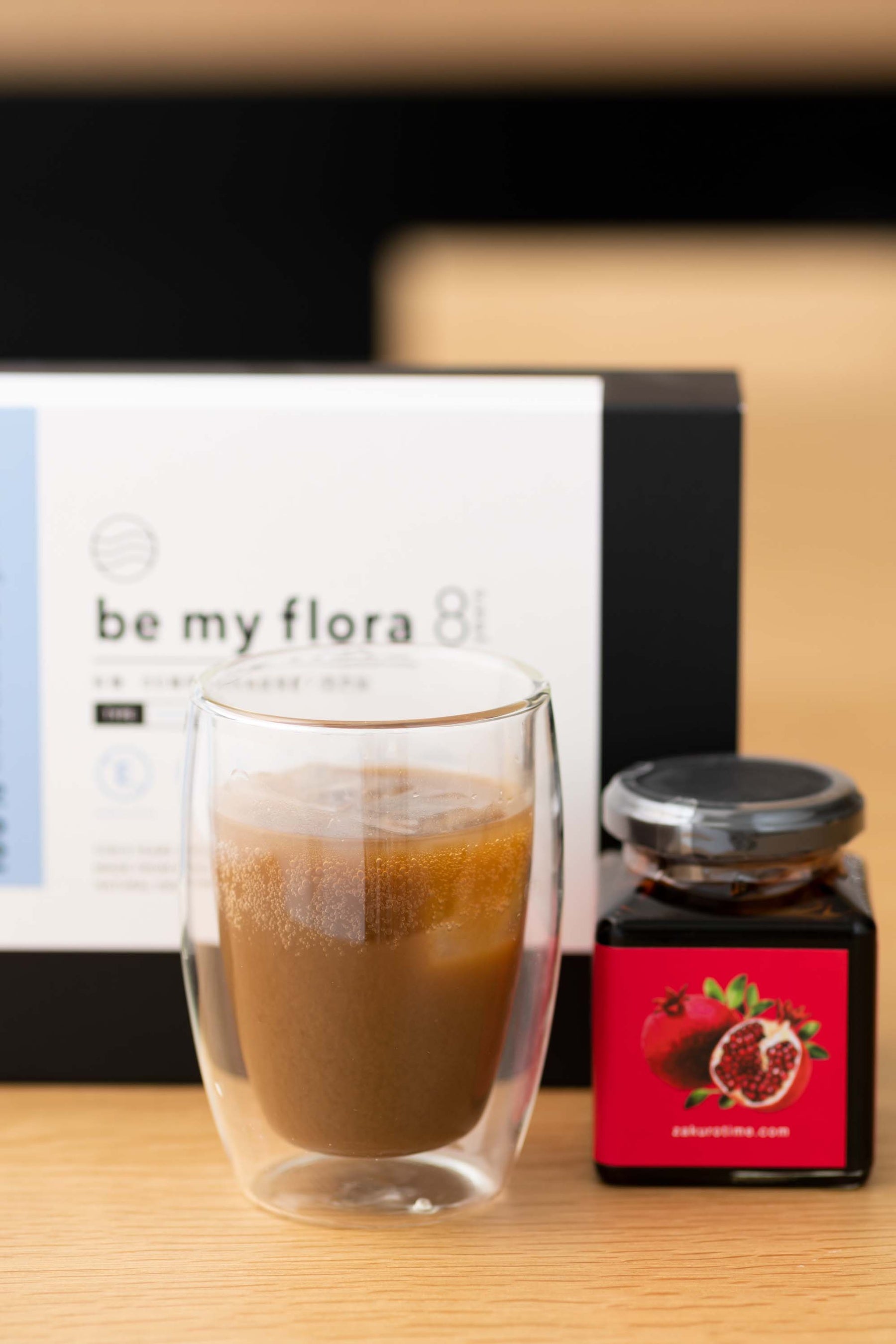 be my floraザクロソーダ ￥800（税込880）