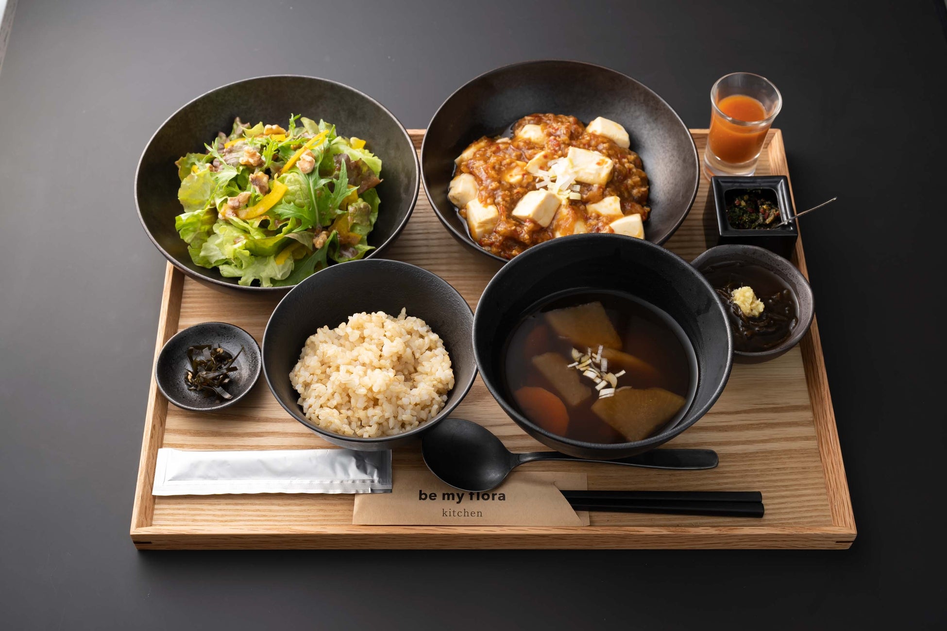 有機和風麻婆豆腐セット ¥2700(税込2970)