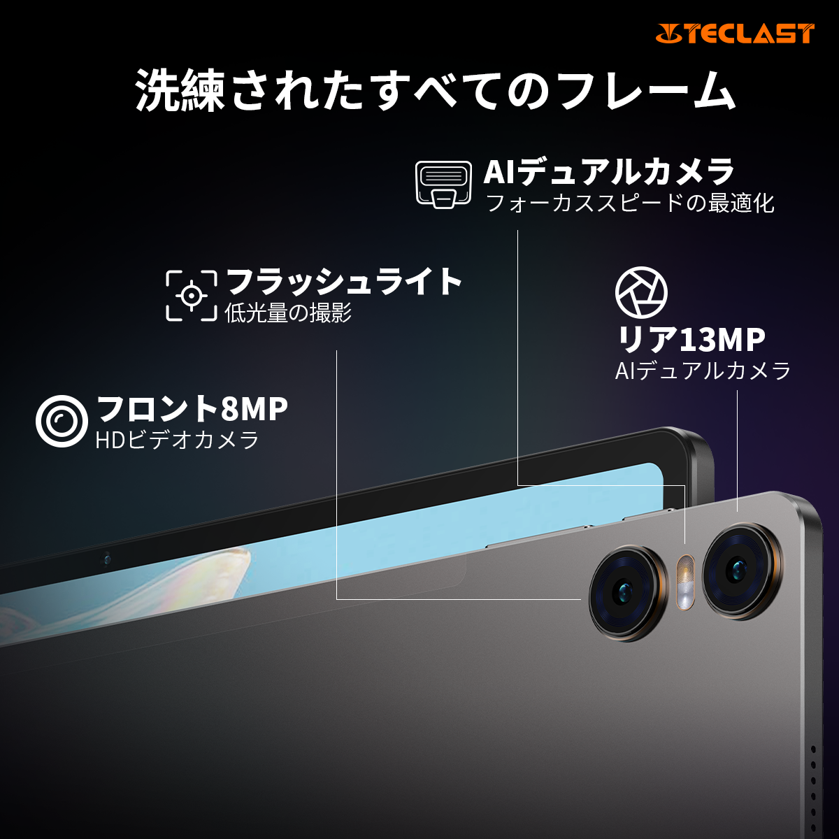 新品発売！Teclast最新型タブレット「T40 Air」初発売、限定$139.99で