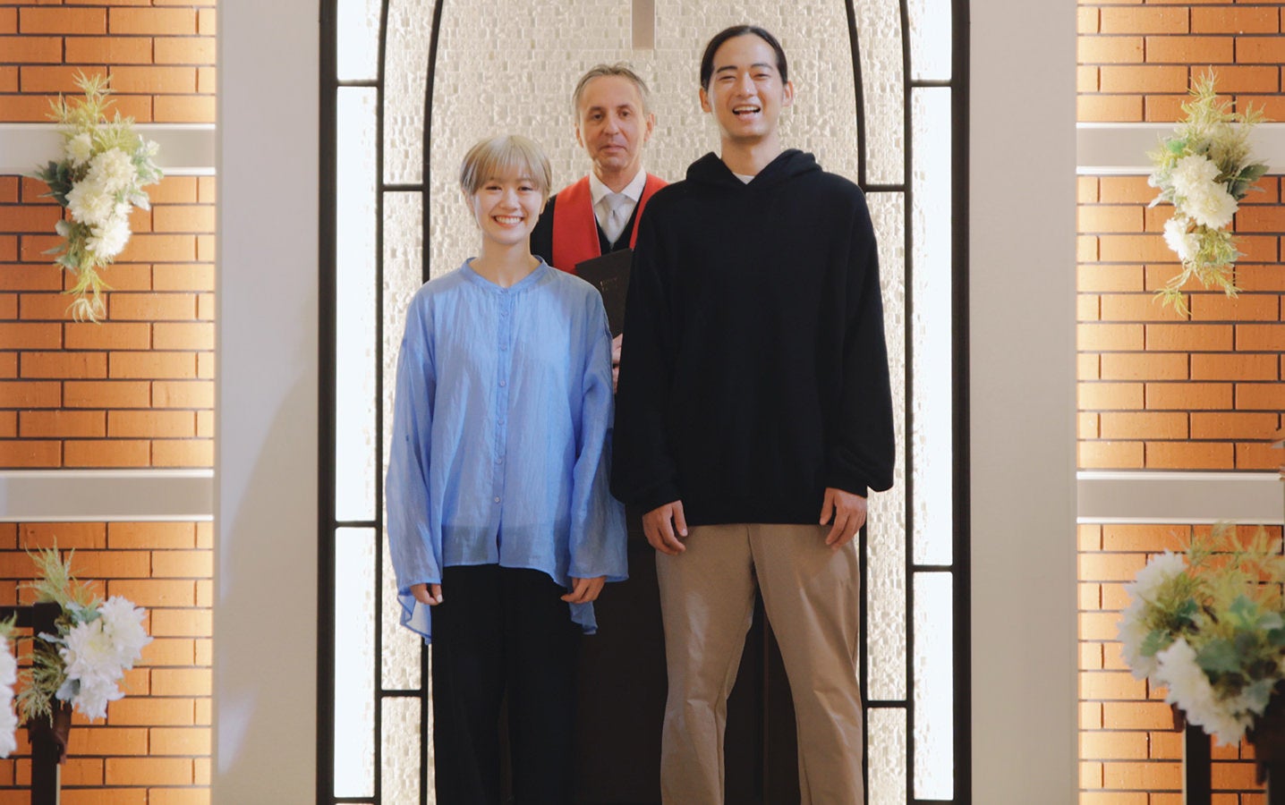 私服のままで、パーカーでもOKです！