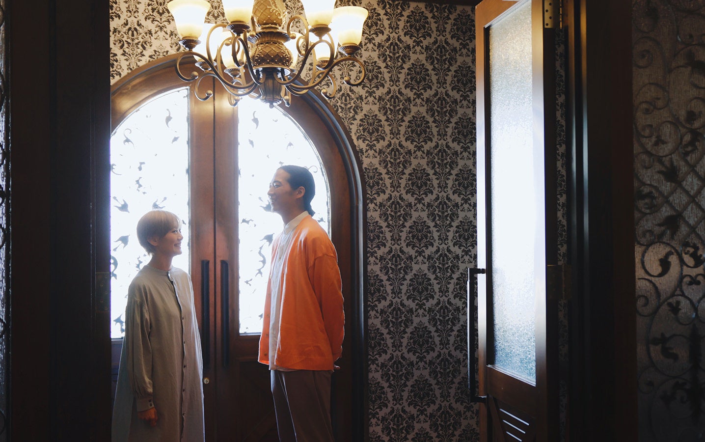 素敵な空間でふたりの記念撮影を