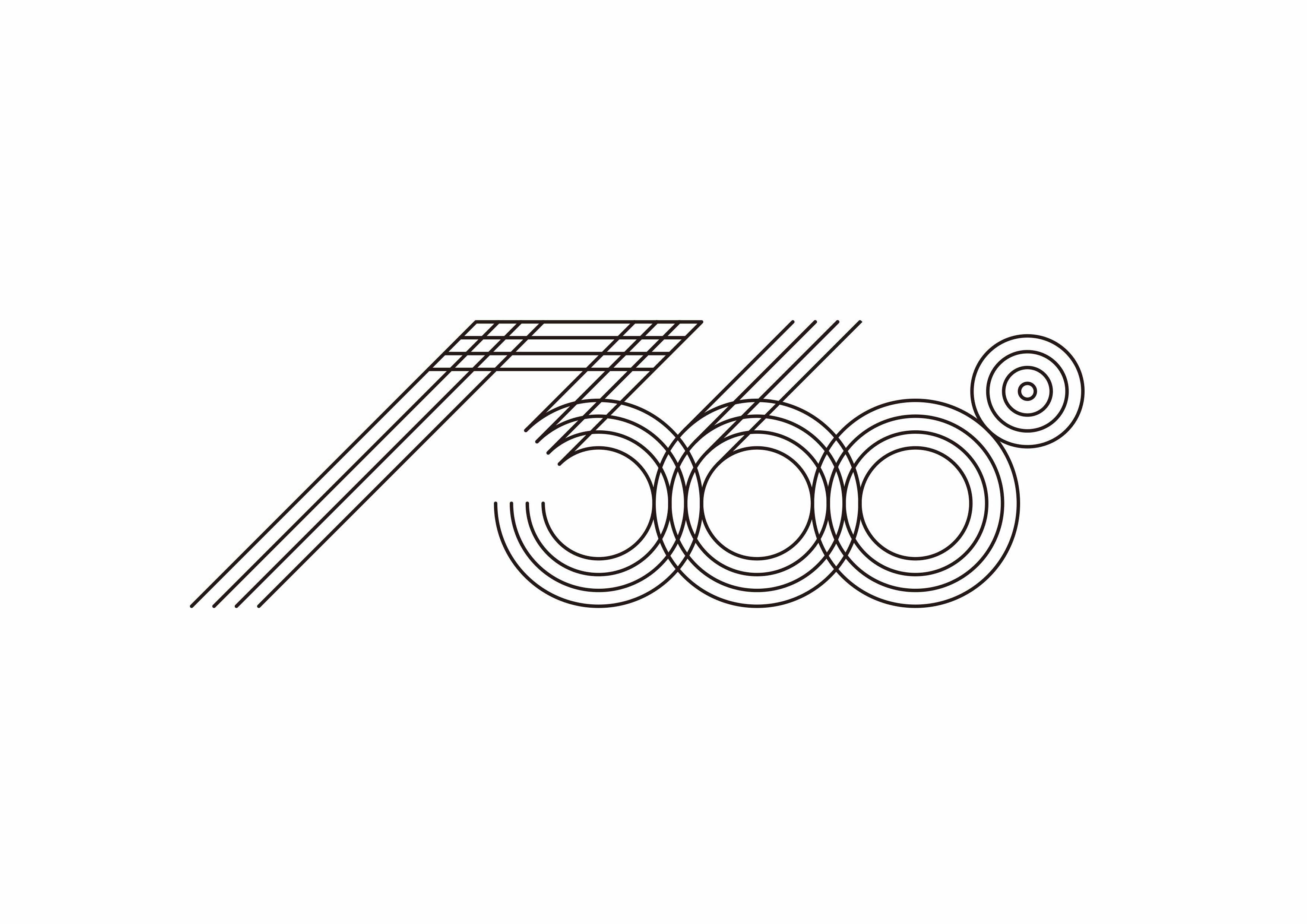 「／360°」ロゴマーク