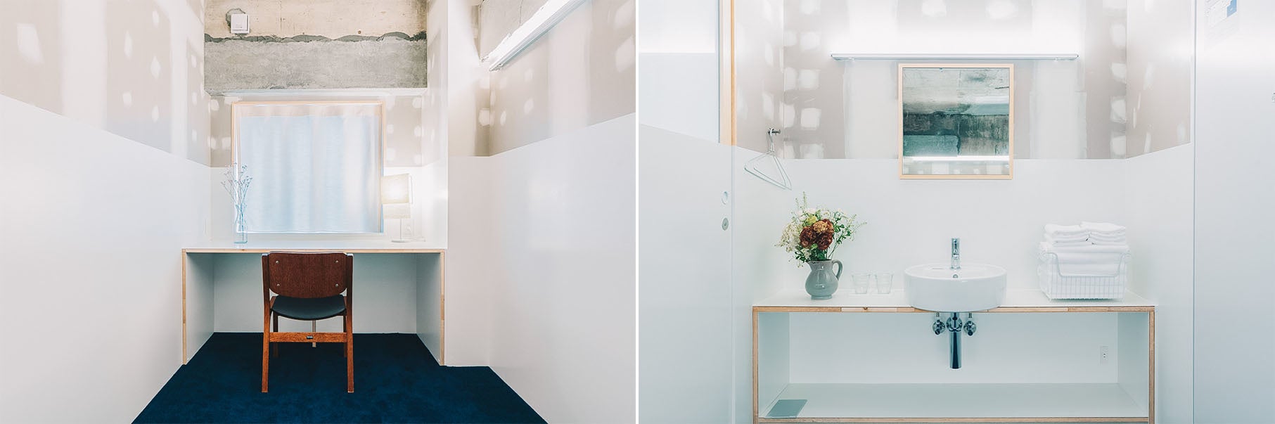 (左・右）「Luxury work room」・「Luxury work room large」