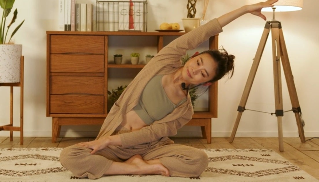 プログラムイメージ「お風呂上がりの簡単ストレッチ」