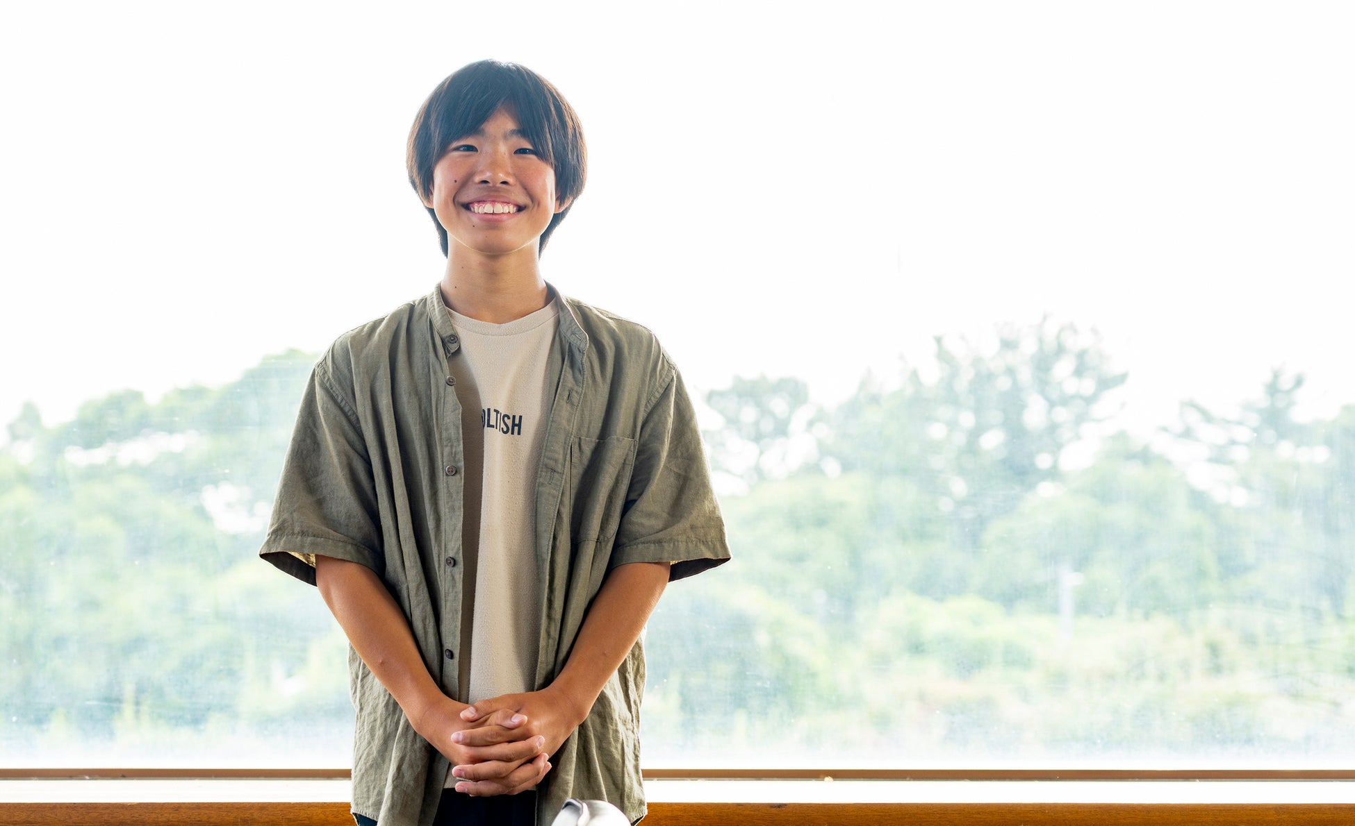 子どもたち自身がまちの課題を勉強し、実際の候補者に投票するこども選挙を運営する「こども選挙委員」を務めた望月旺志朗くん