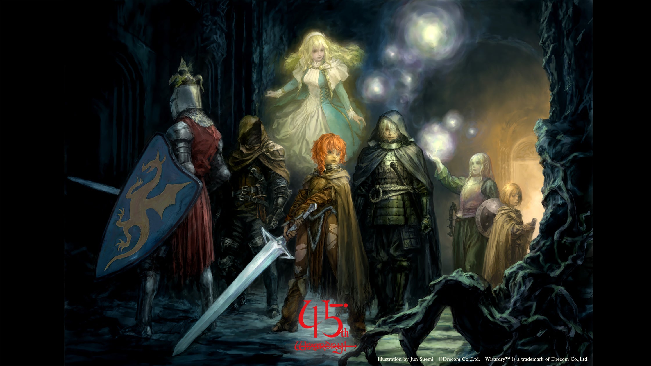 ウィザードリィ45周年!末弥純描き下ろし記念ビジュアル解禁! ウィザードリィ45周年!末弥純描き下ろし記念ビジュアル解禁!