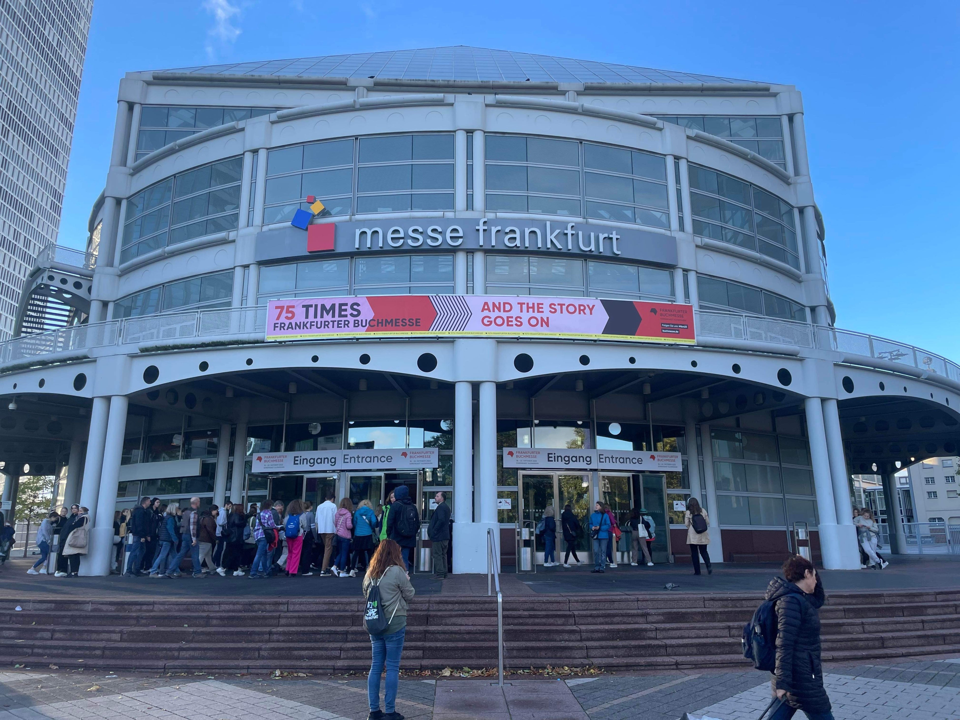 ドイツで2番目の規模を持つ国際展示場「メッセ・フランクフルト」で開催