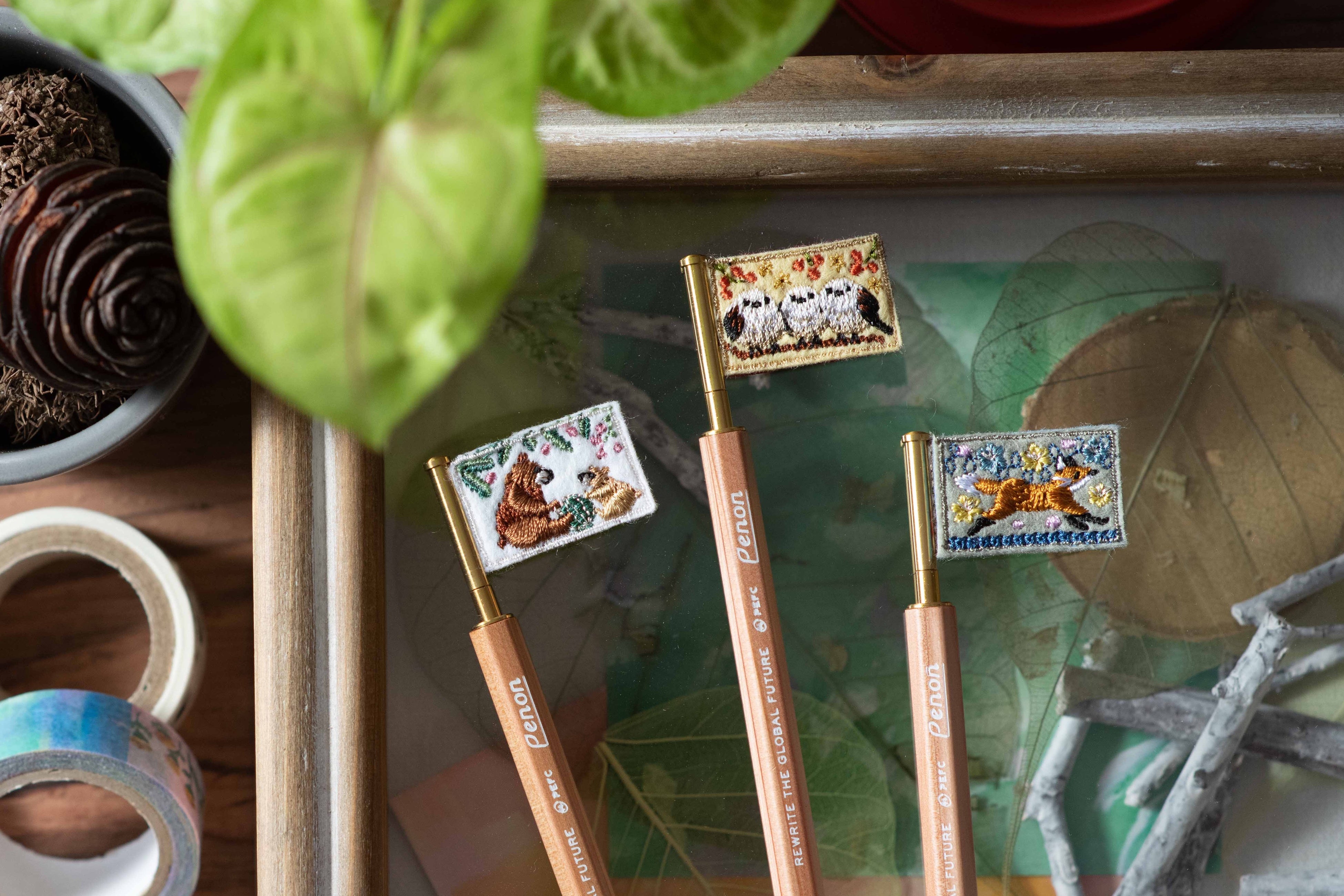 環境に配慮したサステナブルなボールペン『PENON（ぺノン）』動物