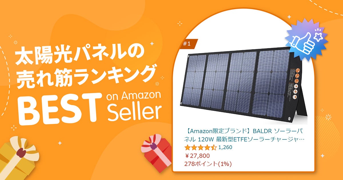 BALDR ソーラーパネル 120W 楽天市場】【＼SALE限定／50%OFF価格で16,290円】BALDR ソーラー