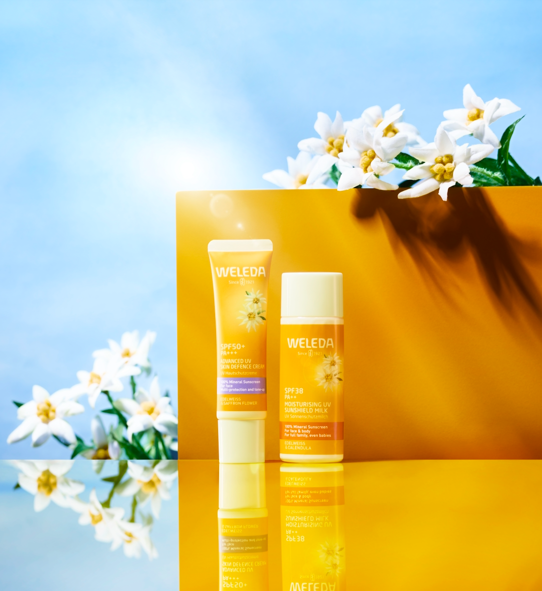 8/27 WELEDA エーデルワイス UVプロテクトミルク 3個セット