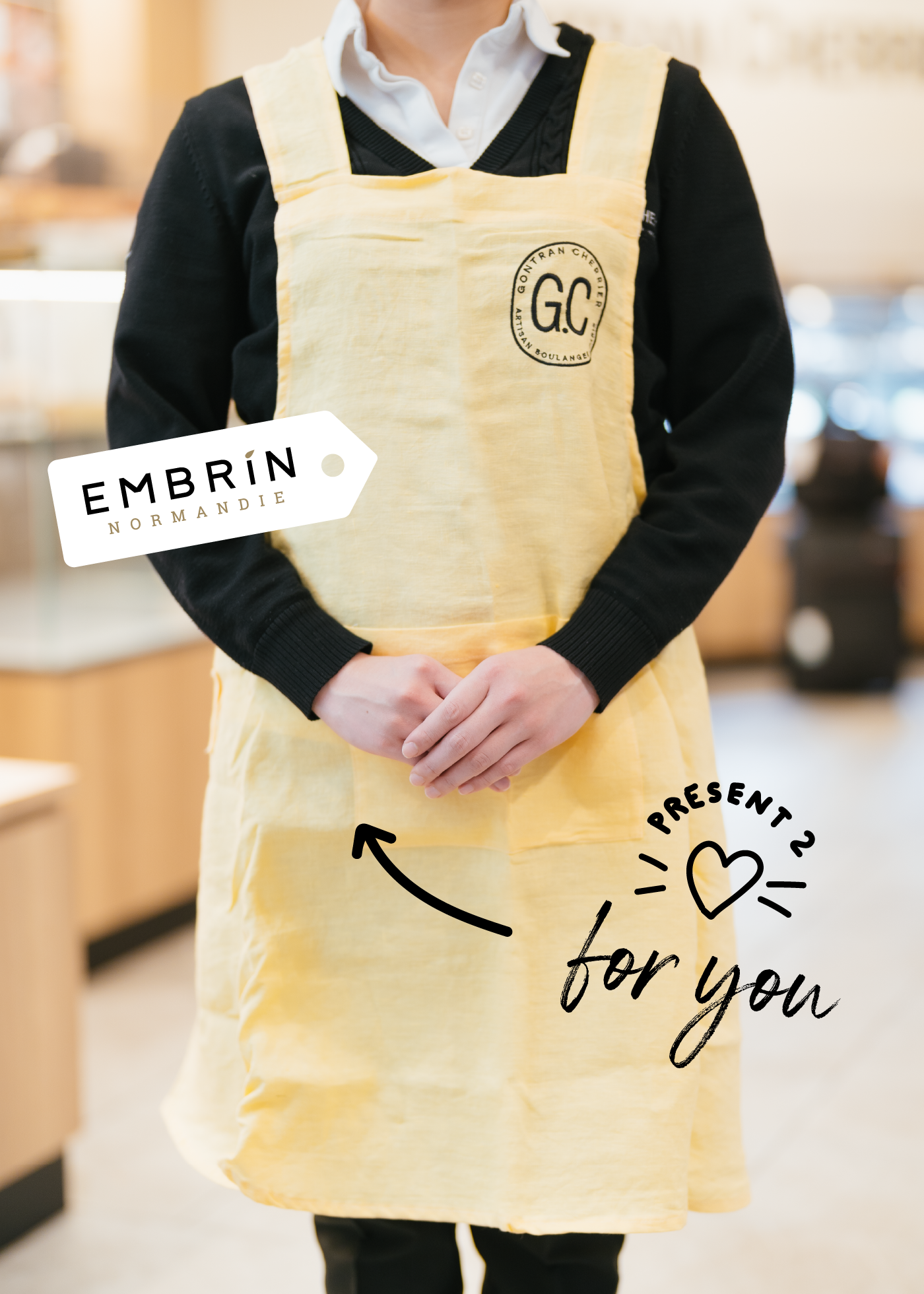 オリジナルエプロン(イメージ）