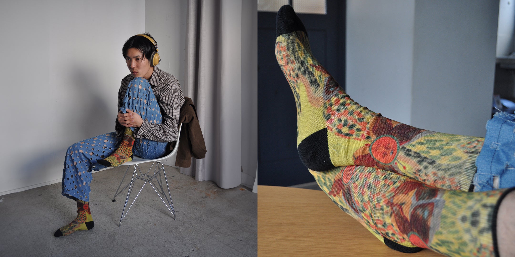 Socks design by Shimizu Yousei