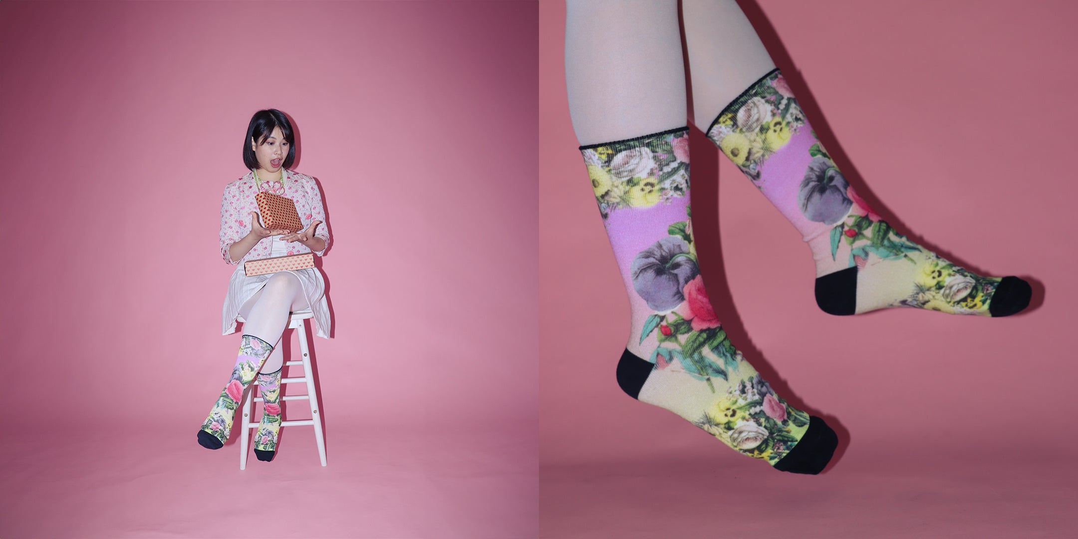 Socks design by Lee Tzu Yi