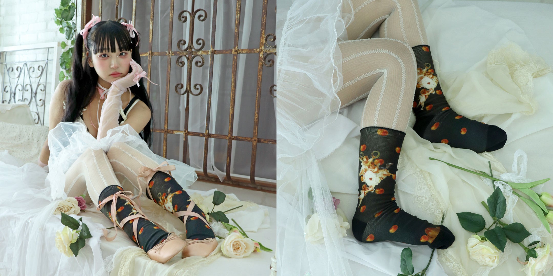 Socks design by Kanbe Yumeno