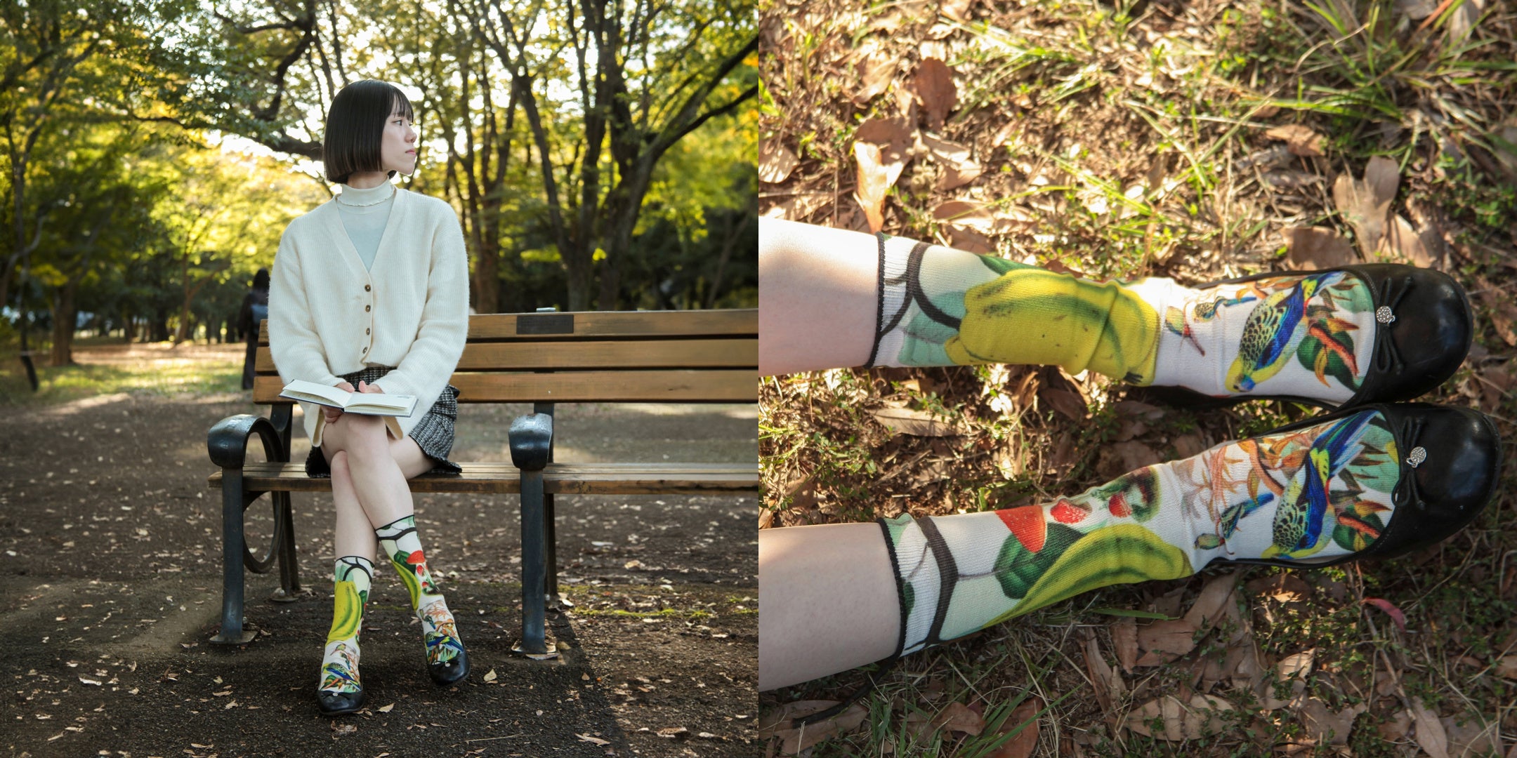 Socks design by Takamori Kenta