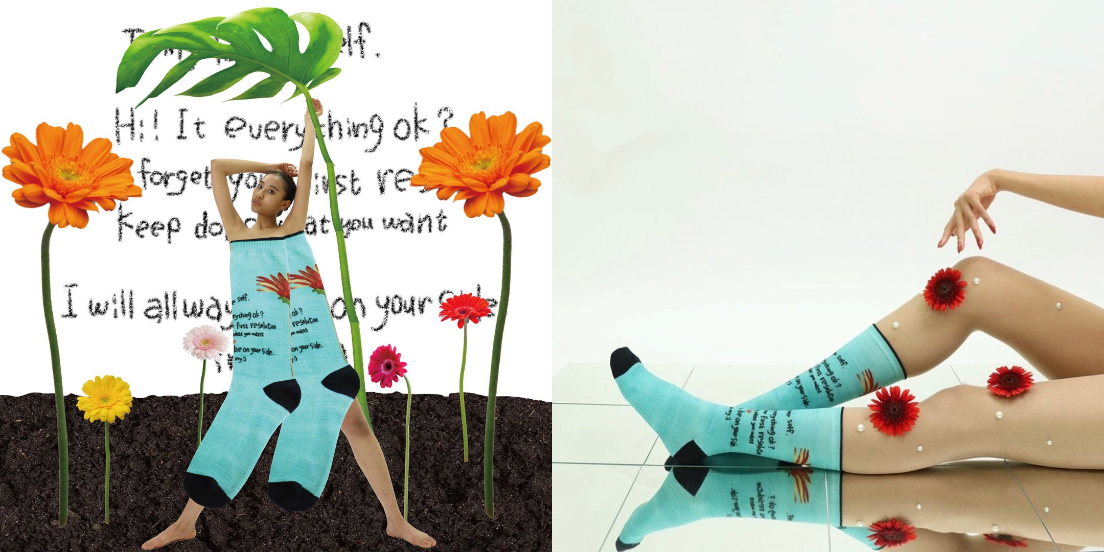 Socks design by Taguchi Niko