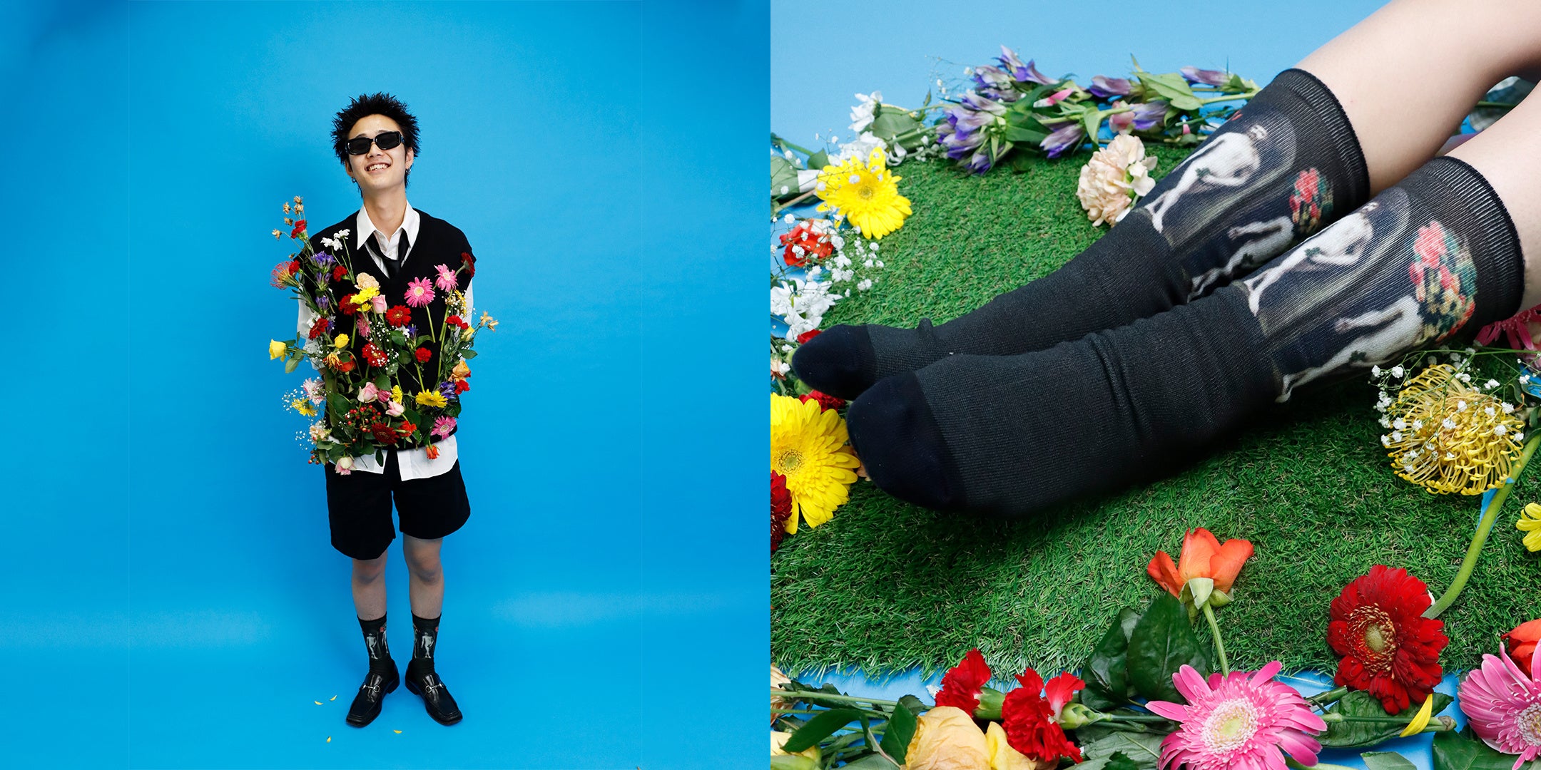 Socks design by Sato Ayaka