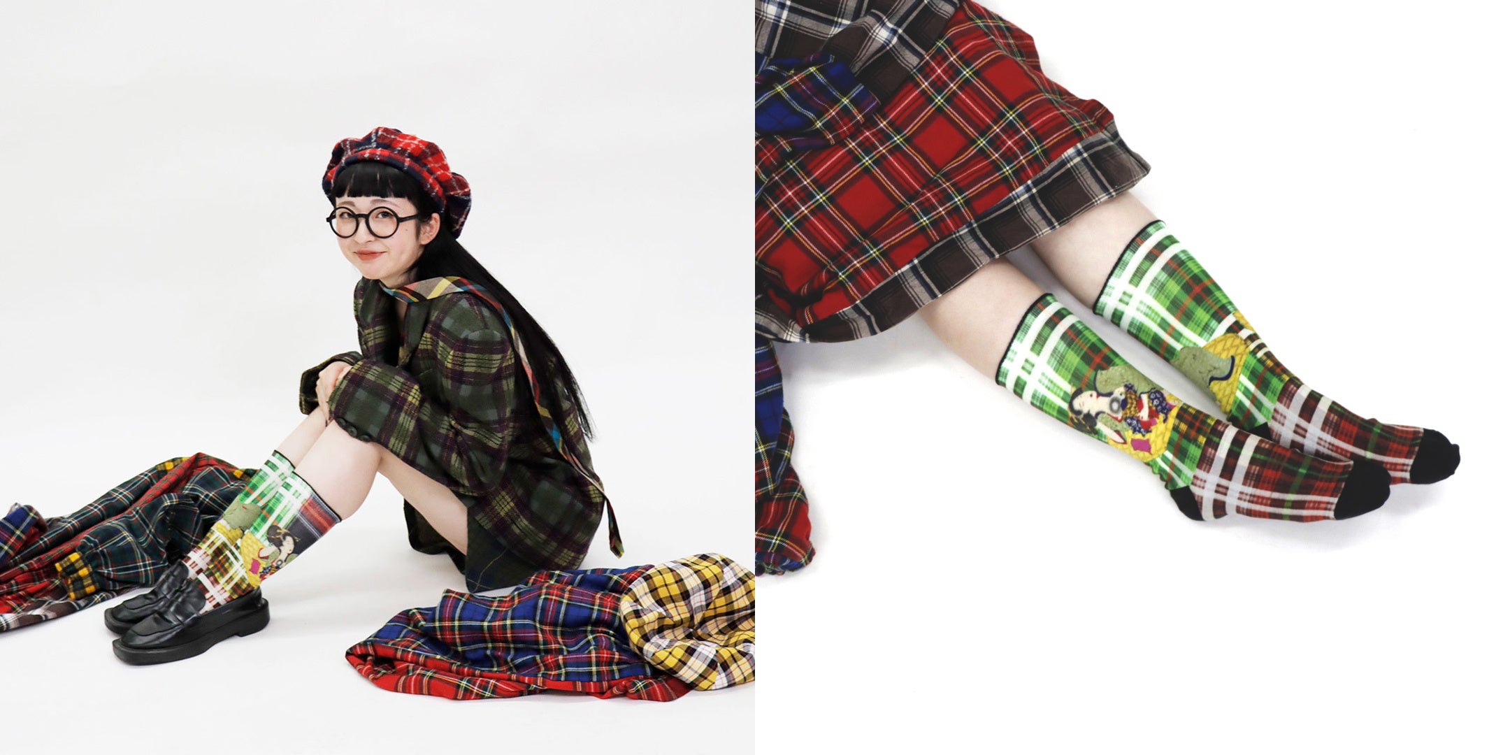 Socks design by Takahashi Chiai