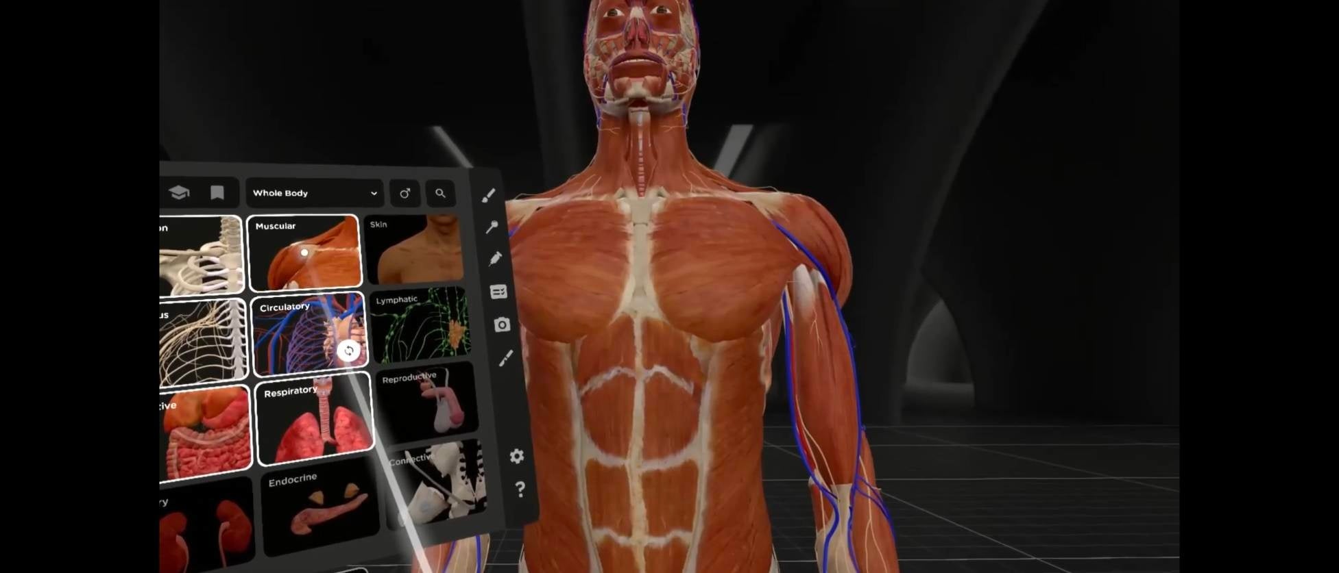 最先端VR解剖学で話題のBODY MAPが個人アカウントや学生