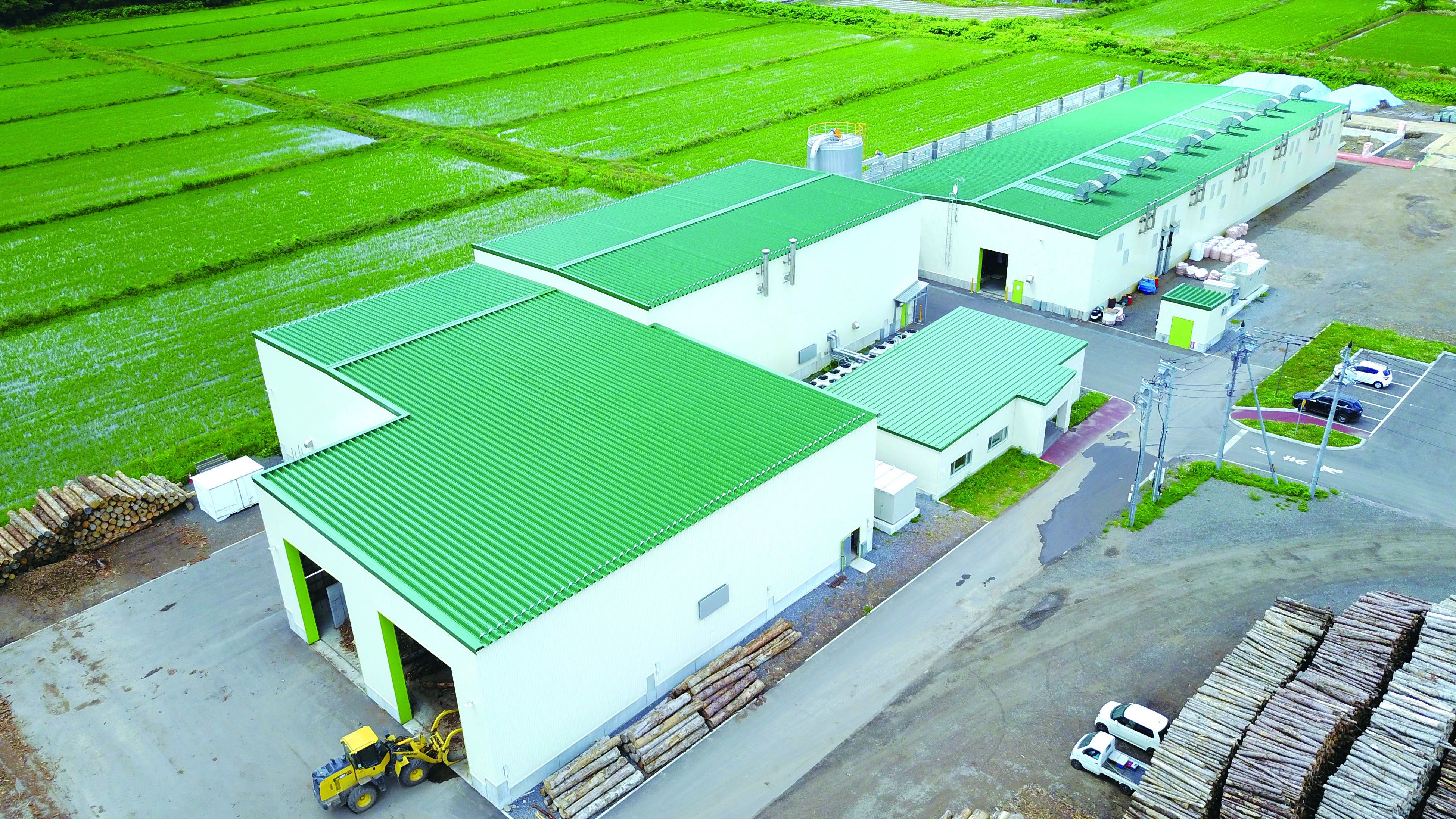 ペレット工場、発電設備