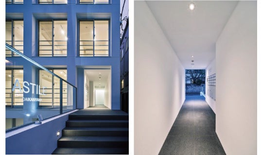 アプローチとエントランス