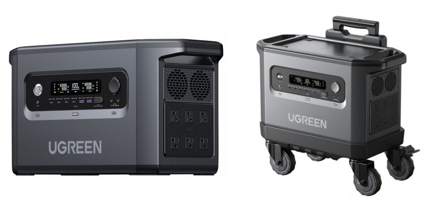 UGREEN、2,048Whリン酸鉄リチウムイオンバッテリー搭載、最大瞬間出力 UGREEN、2,048Whリン酸鉄リチウムイオンバッテリー搭載、最大瞬間出力