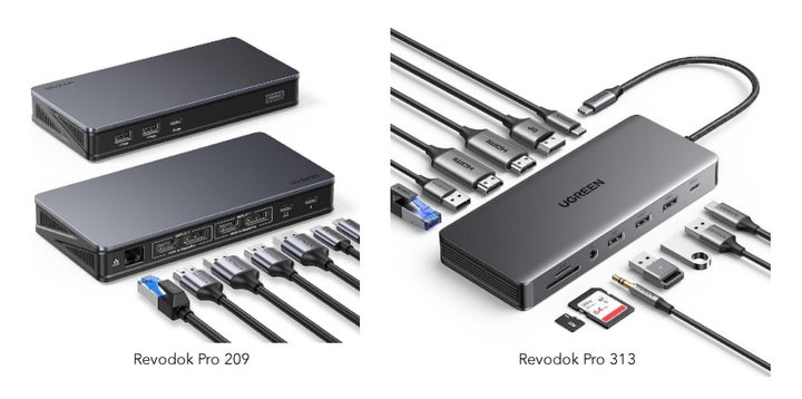 UGREEN Revodok Max213 ドッキングステーション UGREEN】Thunderbolt 4ポート搭載、8K映像出力に対応した13-in-1