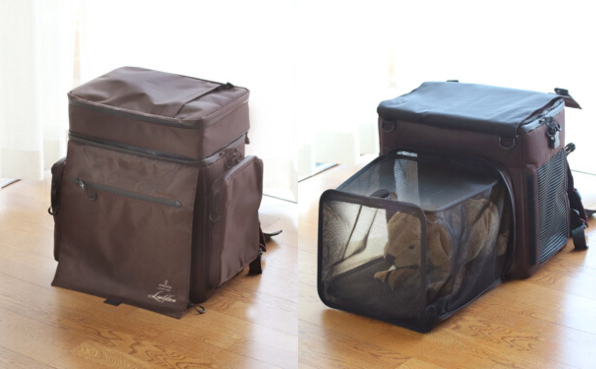 ペットとの同行避難】避難先でケージとしても使えるキャリーバッグ ペットとの同行避難】避難先でケージとしても使えるキャリーバッグ