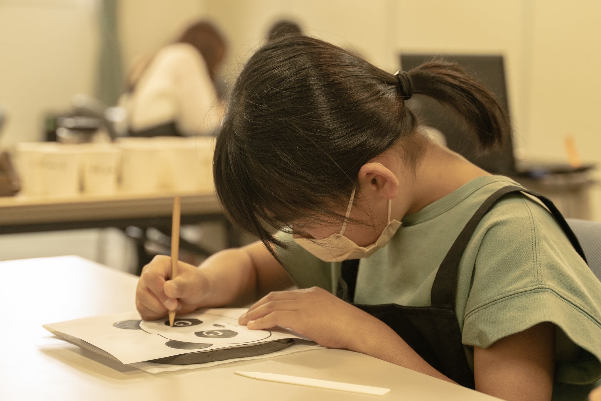 半製品や型紙を使います