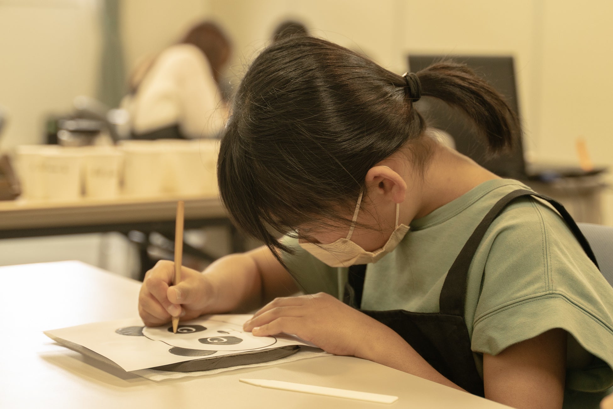 半製品や型紙を使います