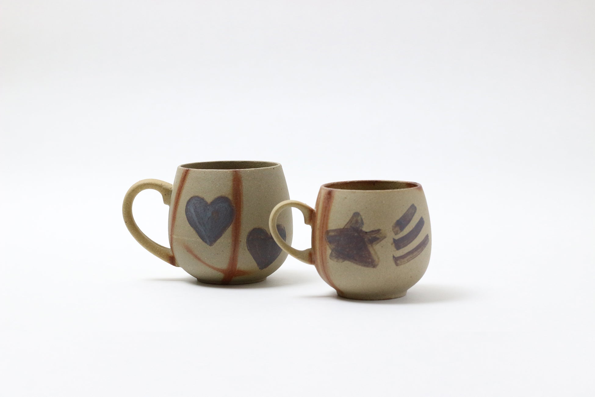 ワークショップ親子マグ完成品