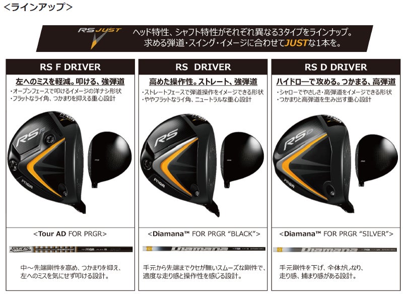プロギアRS JUST ドライバー rsuganesha.com