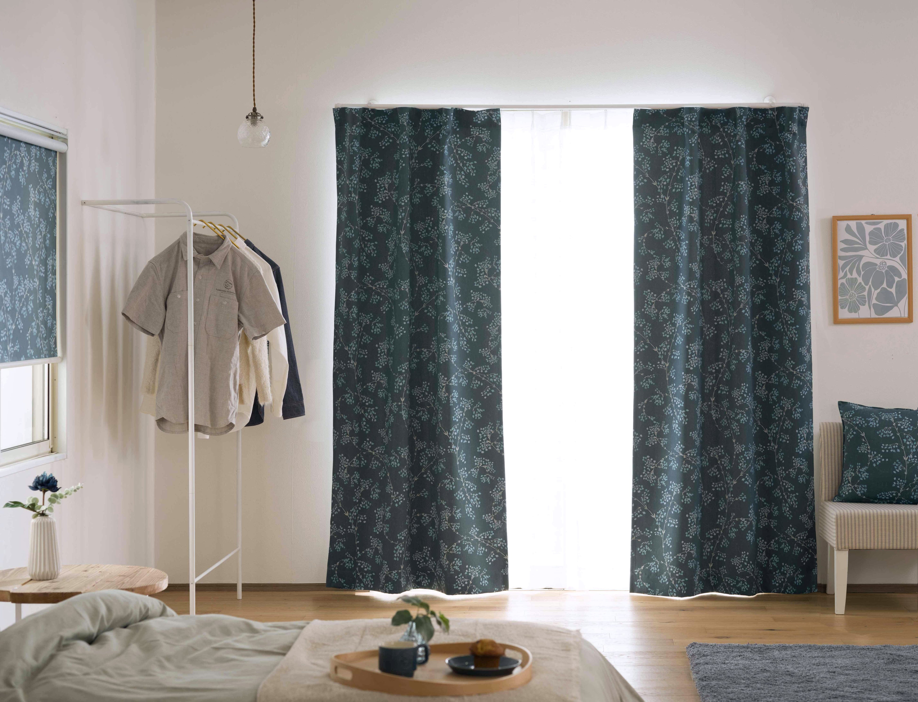 「ジプソフィーユ」フラットカーテン／ロールスクリーン／クッションカバー