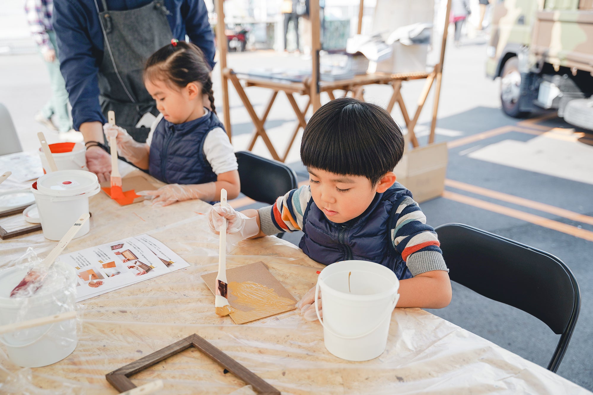 ミニDIY体験（昨年の様子）