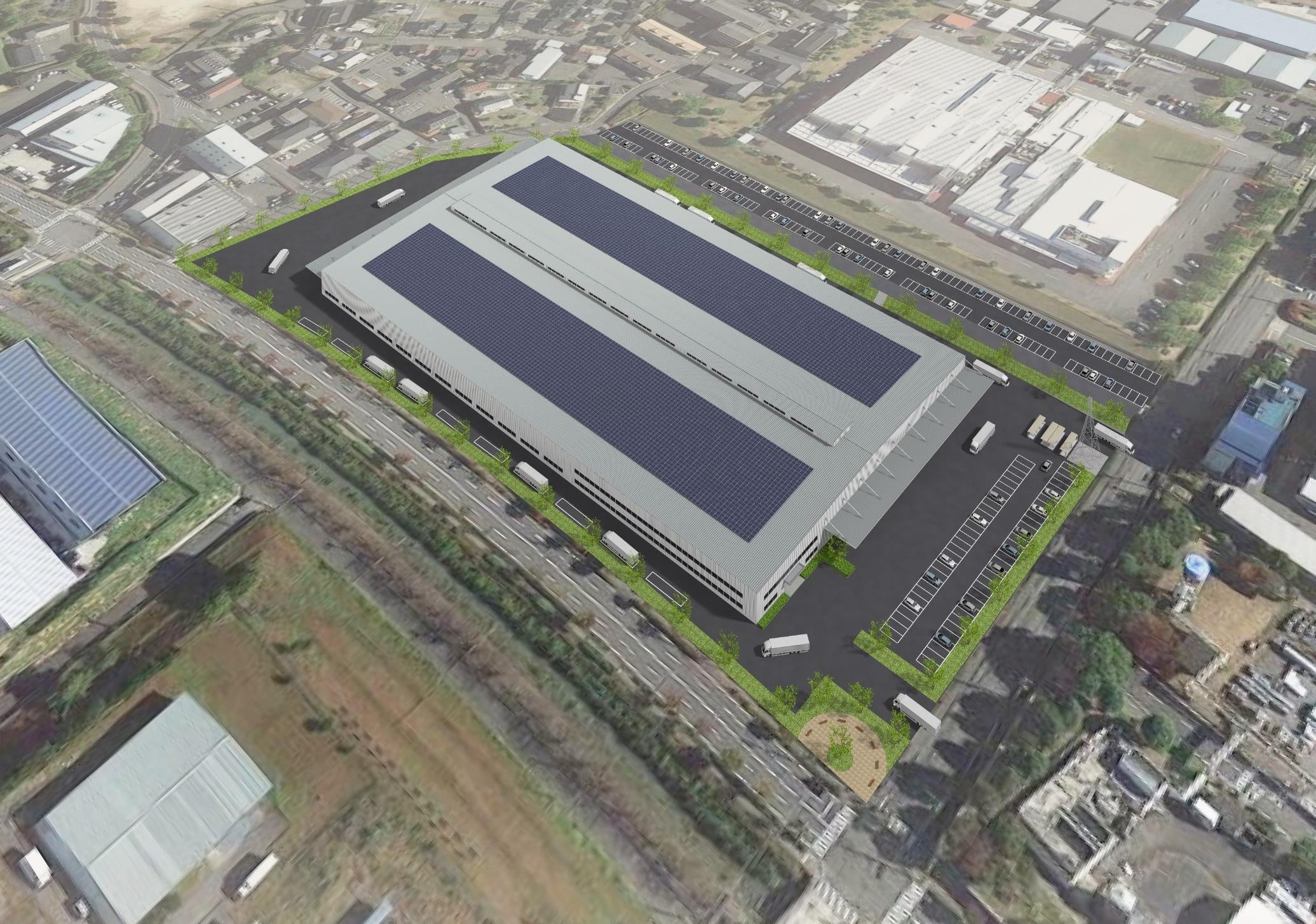 滋賀(湖南)新工場外観イメージ