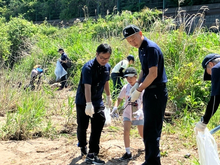 ビーチクリーン活動の様子②