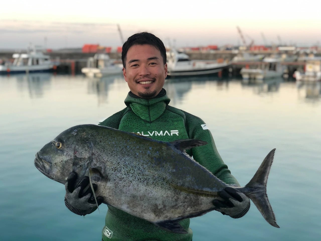 髙田和大氏 宮古島漁協准組合員である素潜り漁師。元ホテルマン