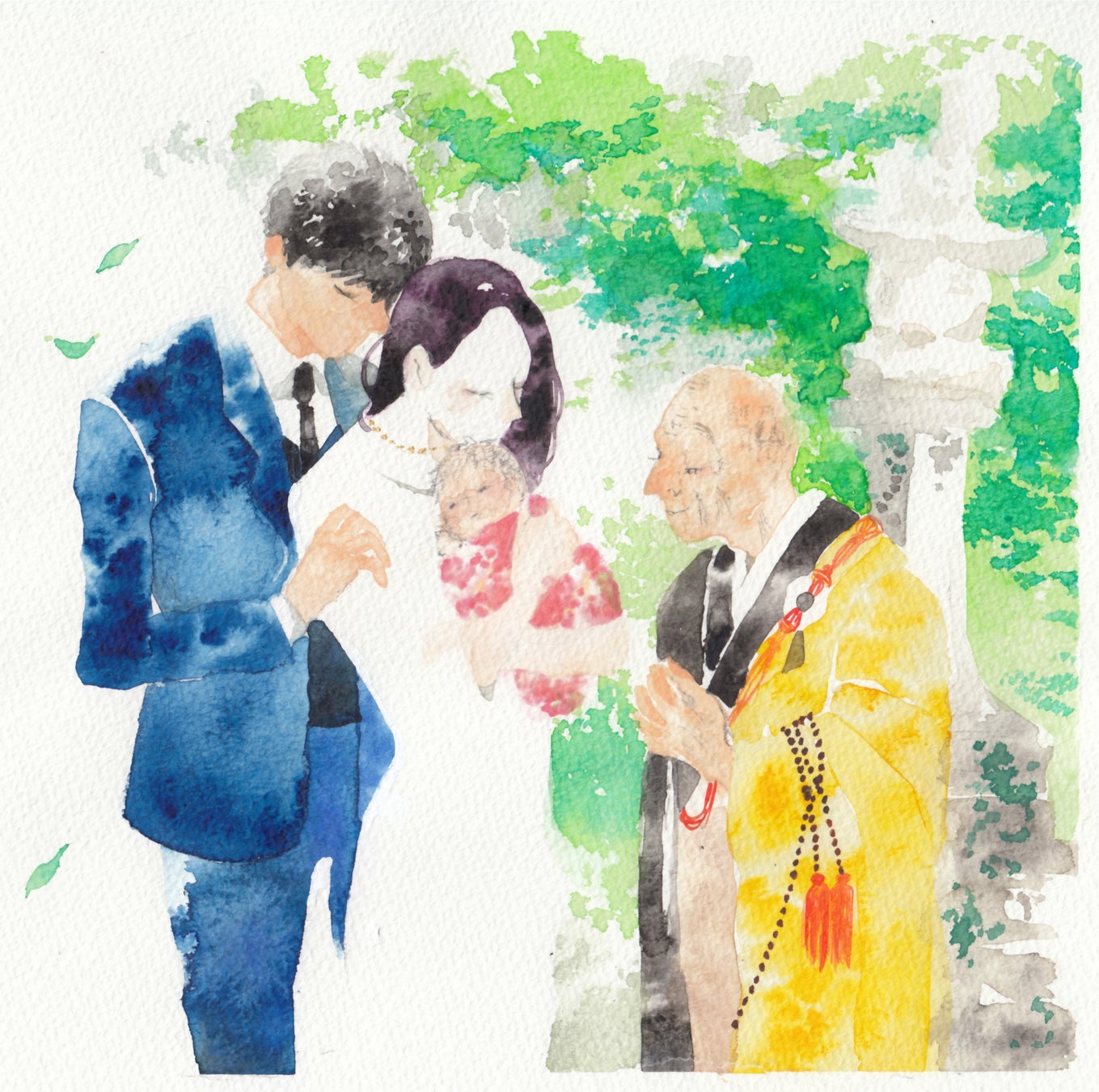 自分史えほんイラストサンプル1