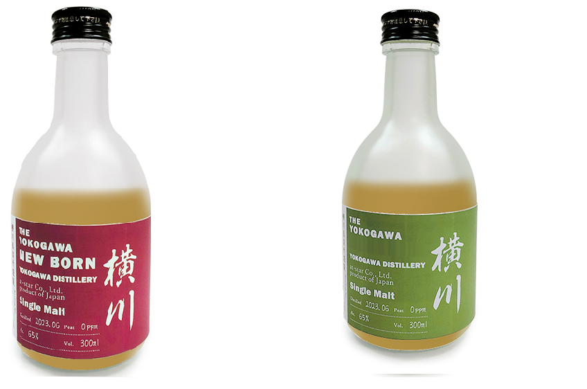 横川蒸留所がワイン樽熟成のウイスキー開始 樽詰め1週間で色あい