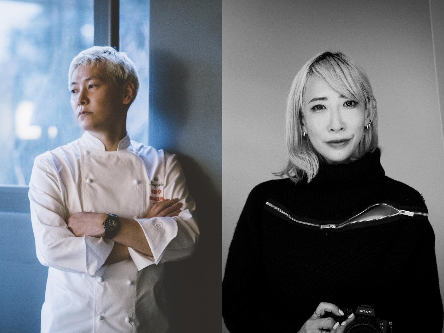 左：小林圭さん　右：蜷川実花さん