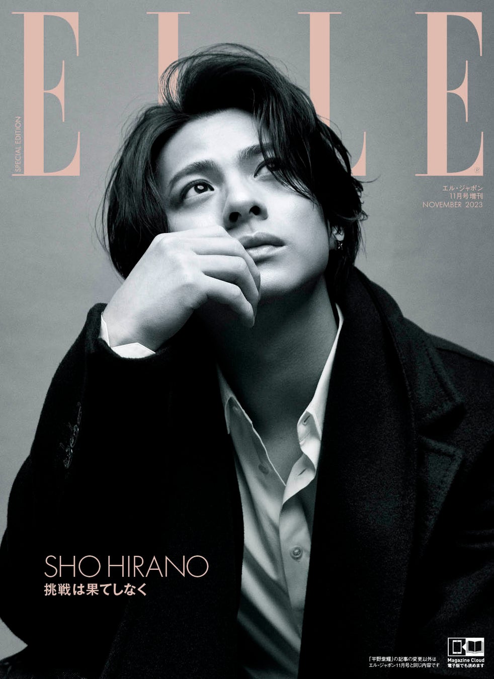 エル・ジャポン11月号 平野紫耀特別版 表紙