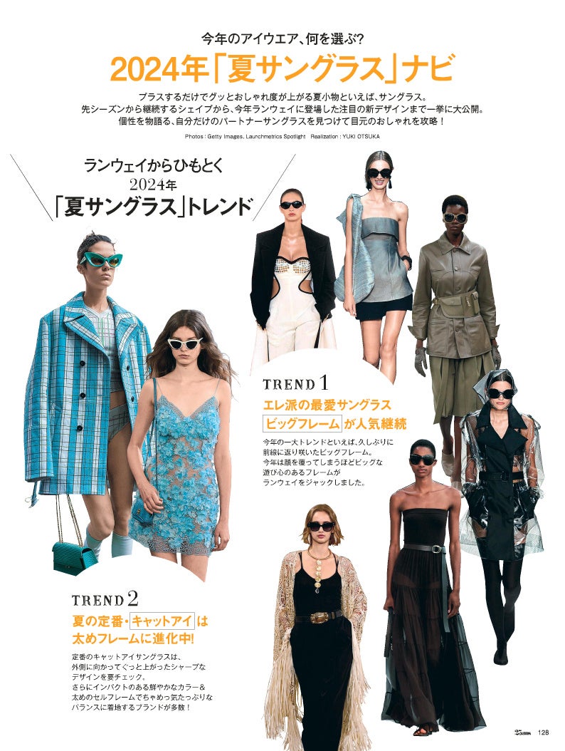 25ans2024年8月号2024年「夏サングラス」ナビ