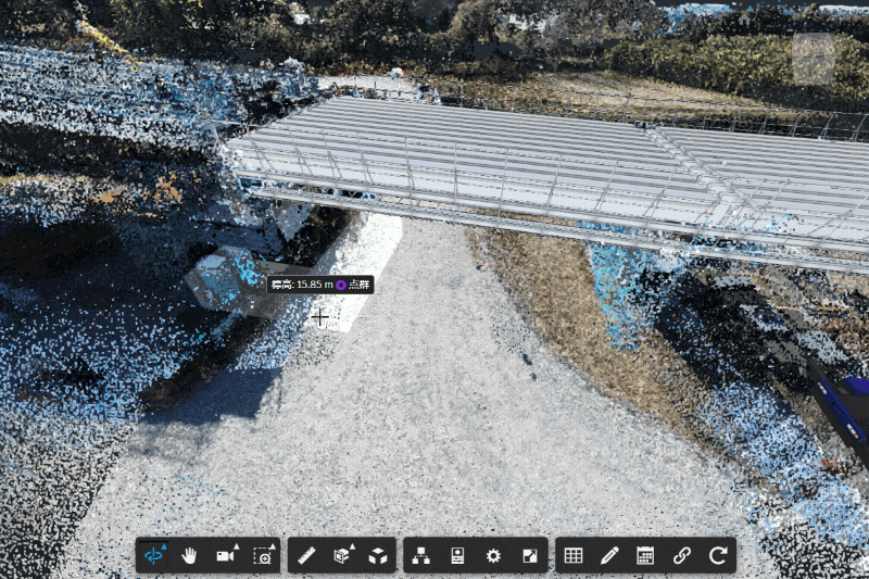 【動画】計測ツールが垂直・水平・頂点・点群スナップに対応