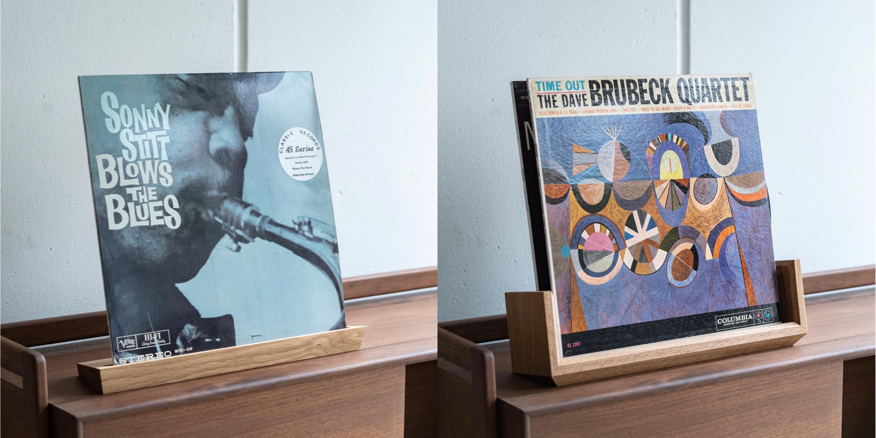 レコードラック　タイプ１　タイプ２