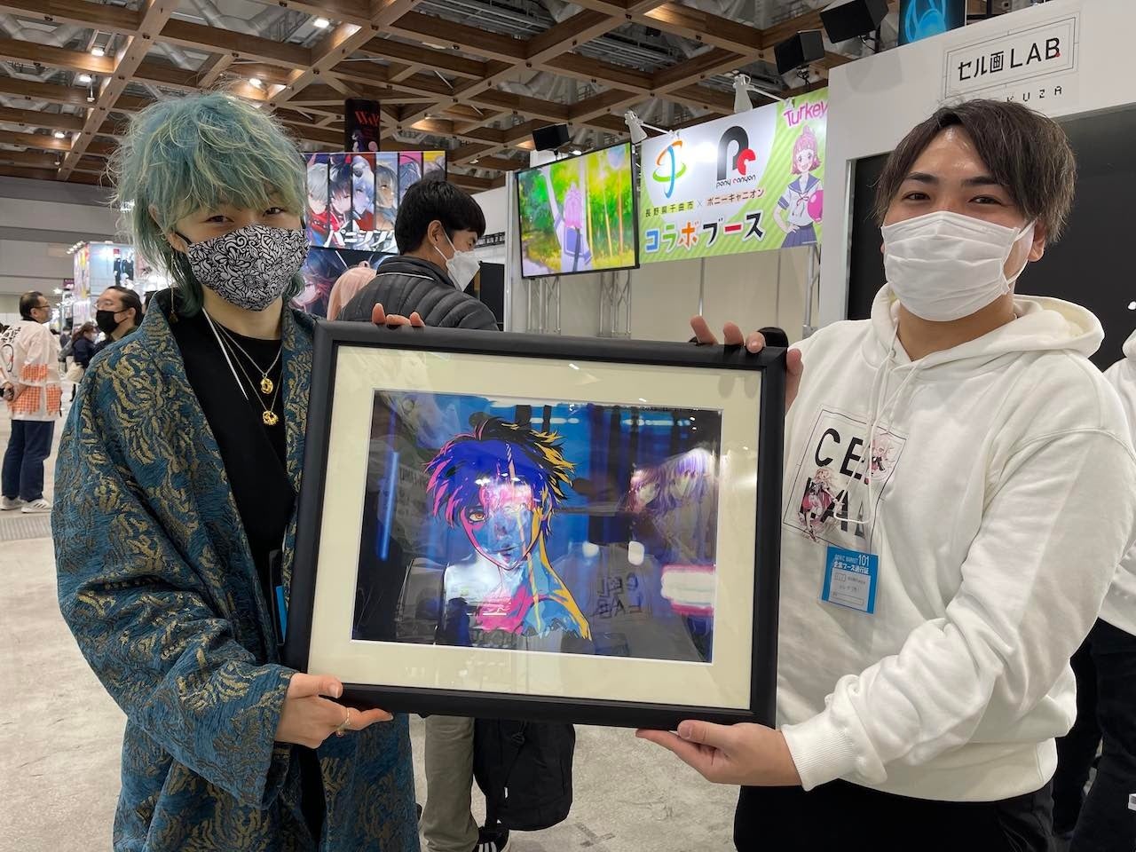 監督GOZ氏とRAKUICHI株式会社代表甲斐義和