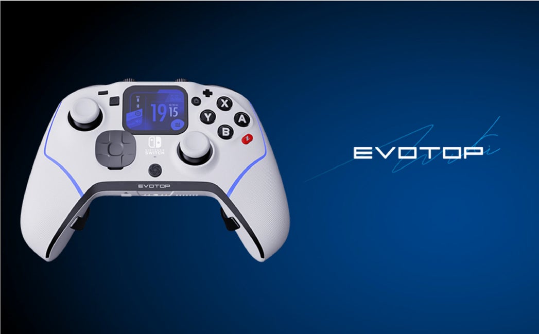 Switch新型コントローラーEVOTOP(WHITE)予約開始!4/10発売 Switch新型コントローラーEVOTOP(WHITE)予約開始!4/10発売