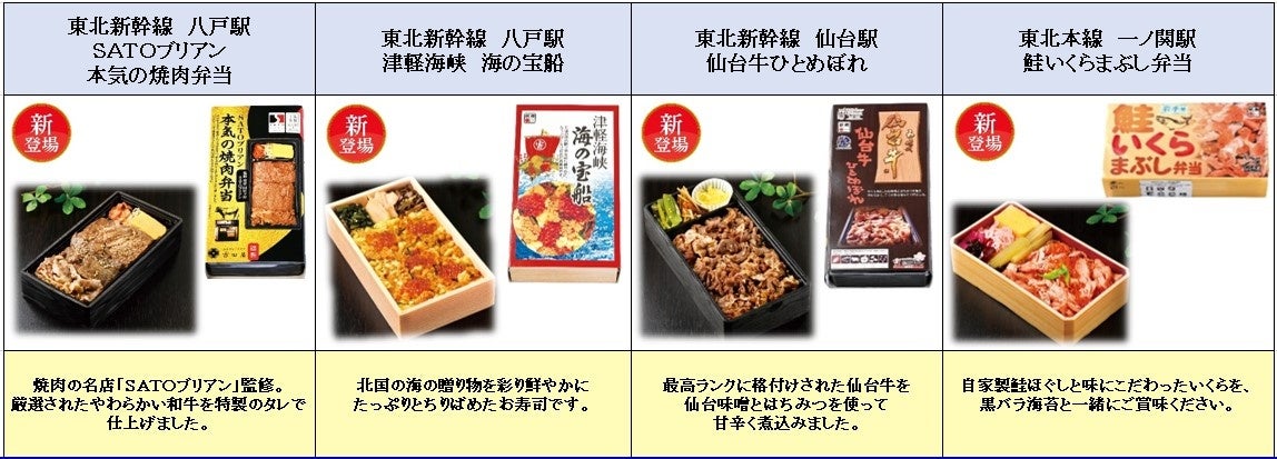 東北の名物弁当が一堂に！東北駅弁