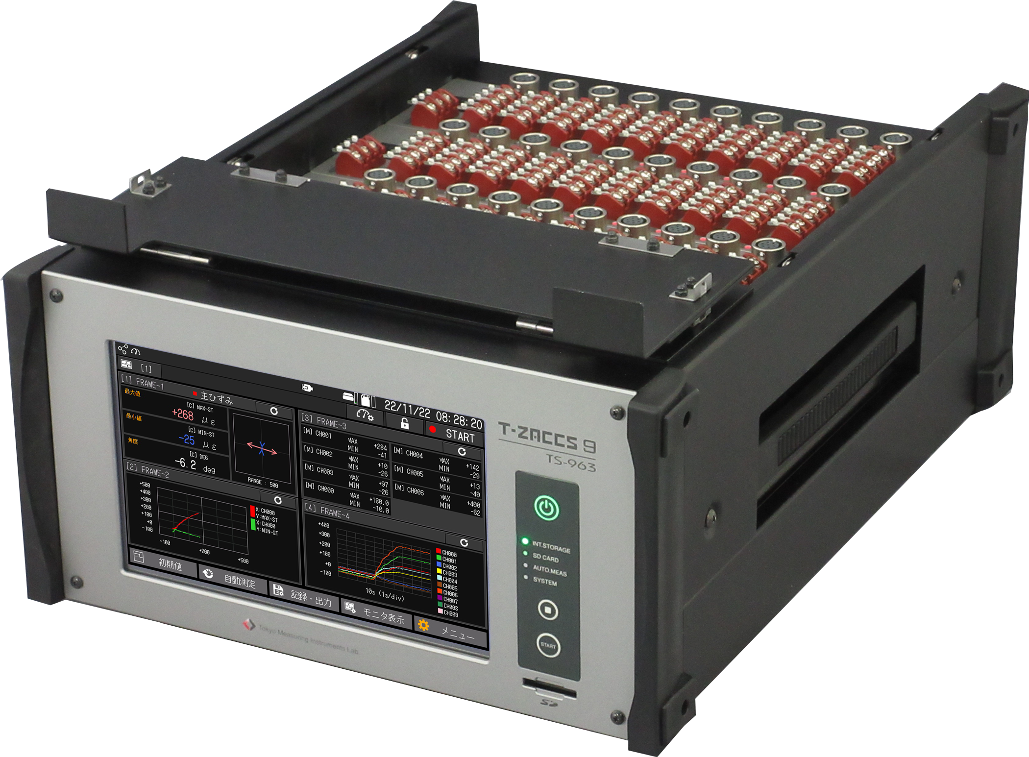 新製品！T-ZACCSシリーズ最上位データロガーTS-963 | 株式会社東京測器