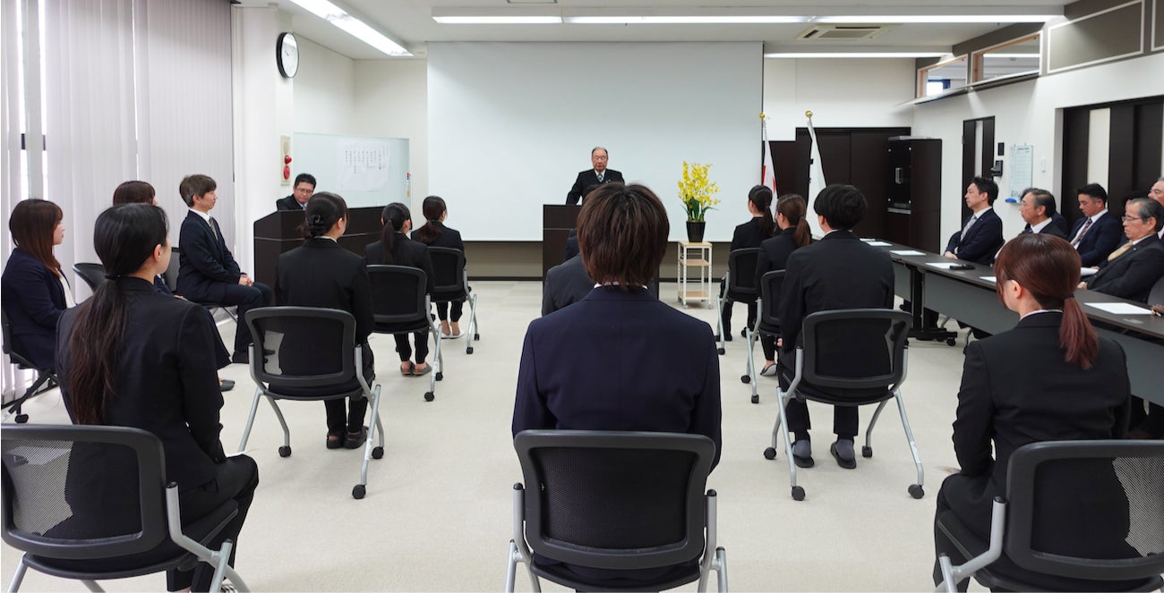 株式会社富士テクニカルコーポレーション】12名の新卒社員を迎え、令和 株式会社富士テクニカルコーポレーション】12名の新卒社員を迎え、令和